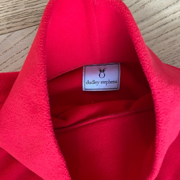 Dudley Stephens Cobble Hill sweater in red - Picture 5 of 7